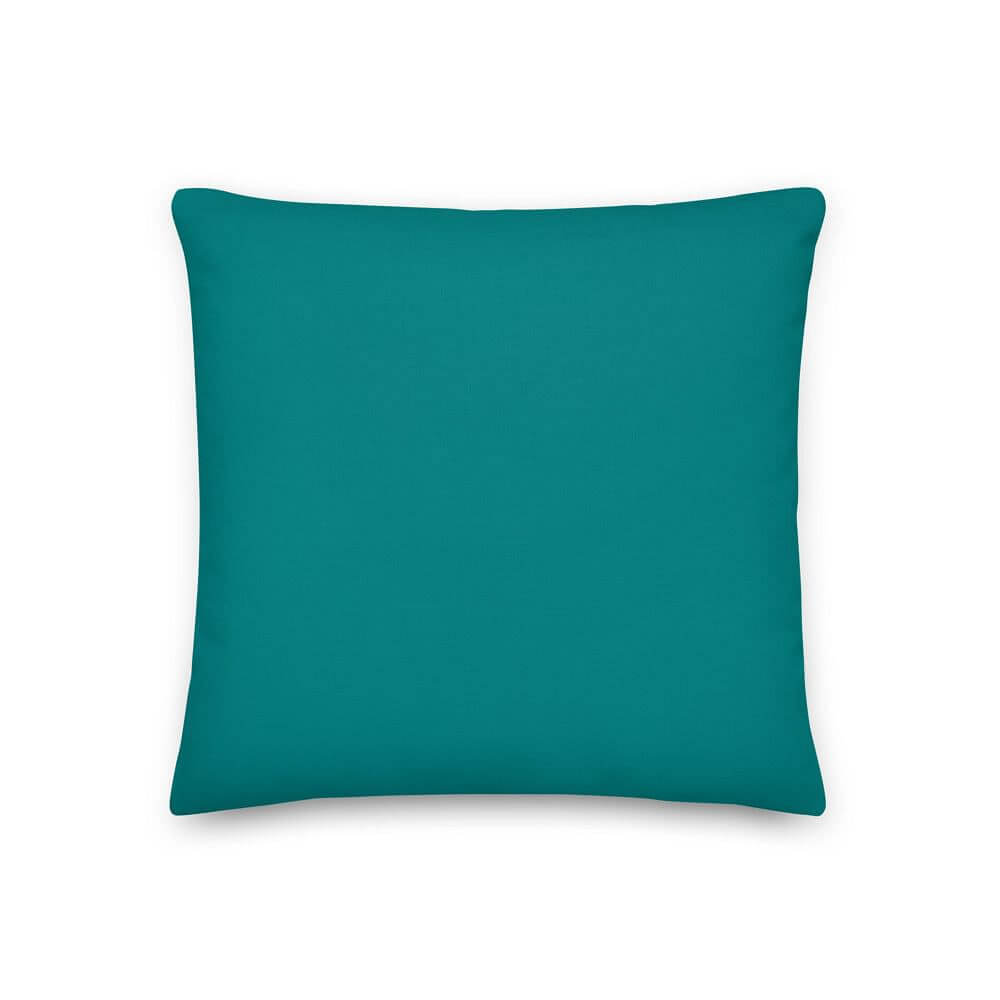 Linda Woman Face Abstract Line Art Decorative Throw Pillow Cushion - Green, Pillow, $ 64.50, A Moment Of Now™