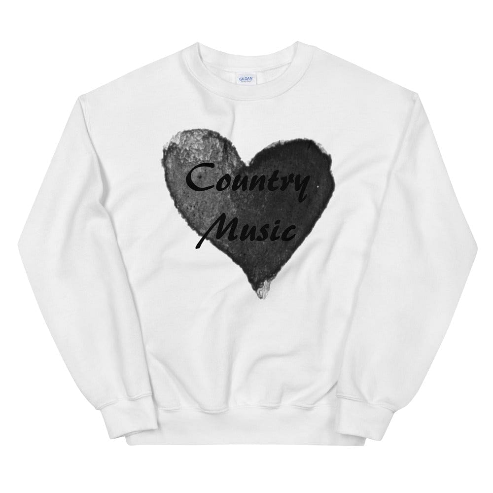 Shop Love Country Music Black Unisex Sweatshirt, sweatshirts, USA Boutique