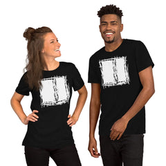 Shop Lucina Black and White abstract modern Art Illustration Short-Sleeve Unisex T-Shirt, Clothing T-shirts, USA Boutique
