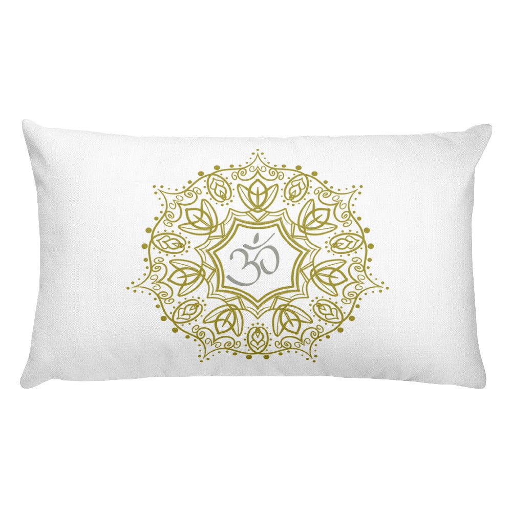 Mandala Om Lumbar Decorative Throw Pillow Cushion Pillows A Moment Of Now Women’s Boutique Clothing Online Lifestyle Store