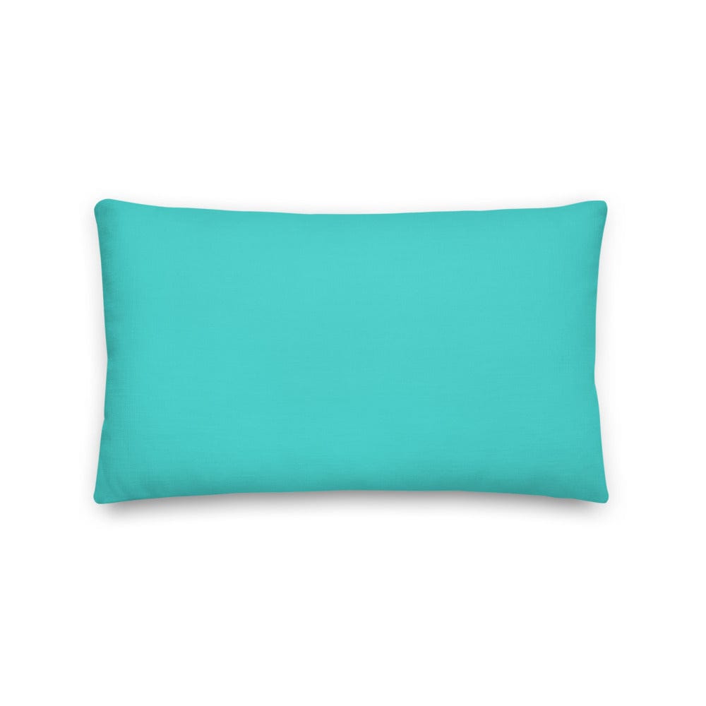 Shop Medium Turquoise Green Decorative Throw Pillow Cushion, Pillow, USA Boutique