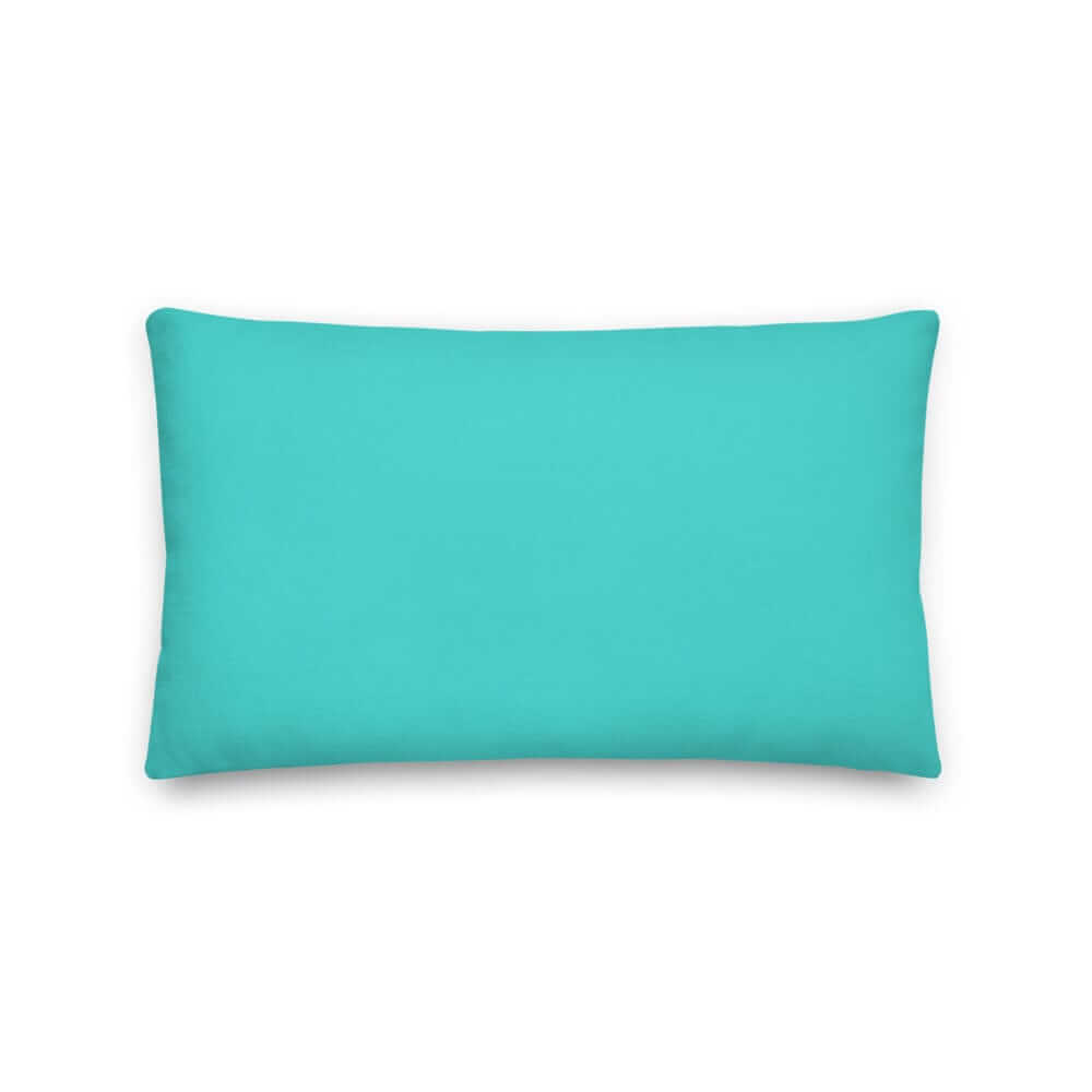 Medium Turquoise Green Pillow | Tropical Coastal Decor, Throw Pillows, $ 61.50, A Moment Of Now™