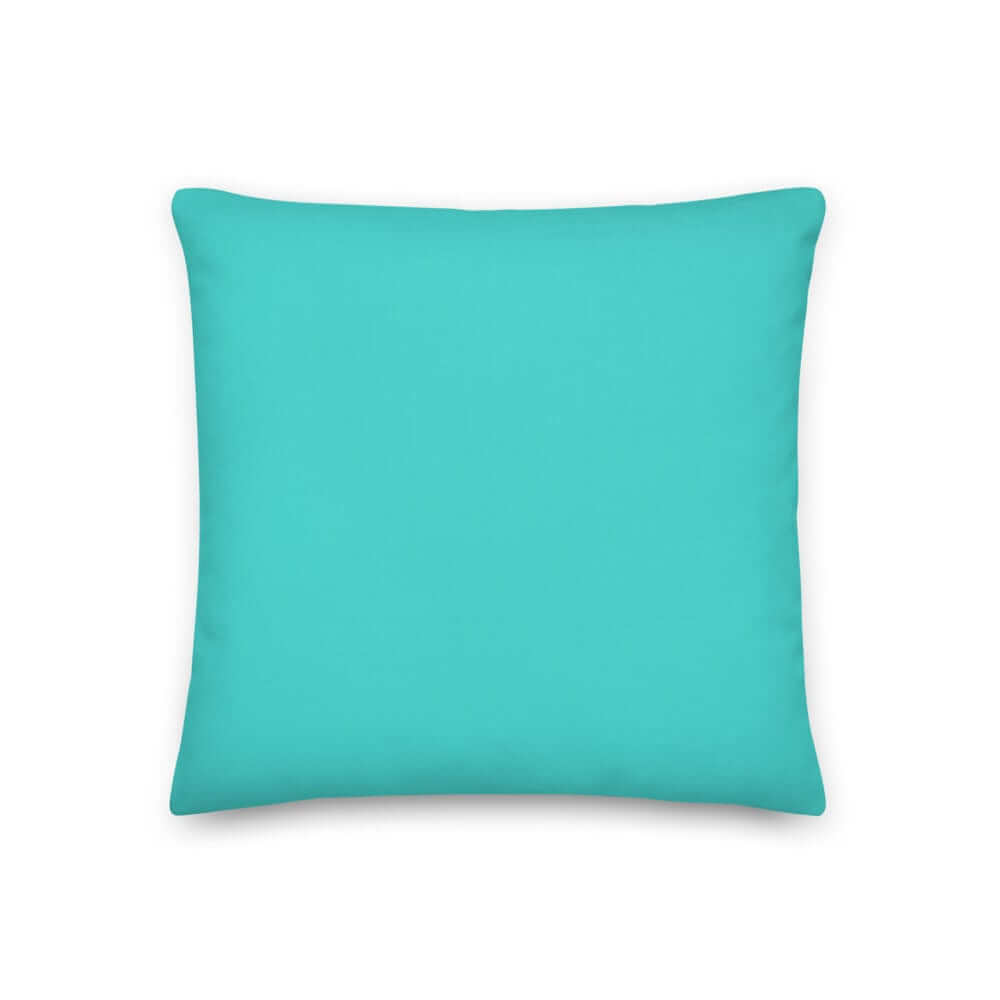 Medium Turquoise Green Decorative Throw Pillow Cushion, Pillow, $ 64.50, A Moment Of Now™
