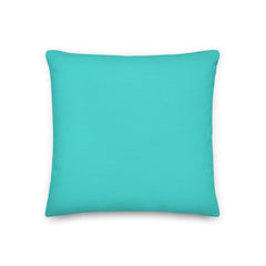 Shop Medium Turquoise Green Decorative Throw Pillow Cushion, Pillow, USA Boutique