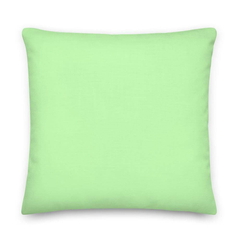 Menthol Mint Green Decorative Throw Pillow | Cool Spa Decor, Throw Pillows, $ 71.50, A Moment Of Now™