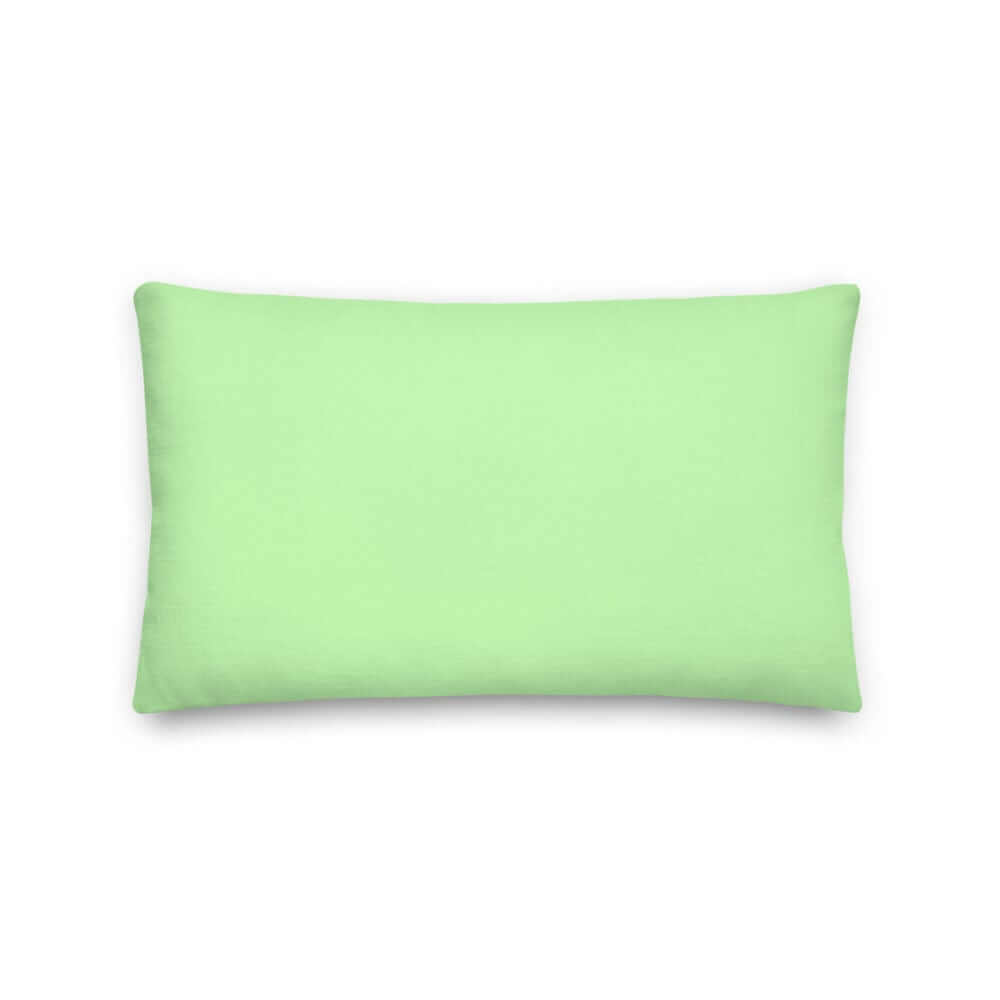 Menthol Mint Green Decorative Throw Pillow | Cool Spa Decor, Throw Pillows, $ 61.50, A Moment Of Now™