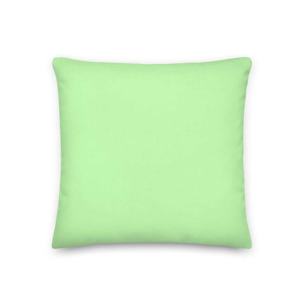 Menthol Mint Green Decorative Throw Pillow | Cool Spa Decor, Throw Pillows, $ 64.50, A Moment Of Now™