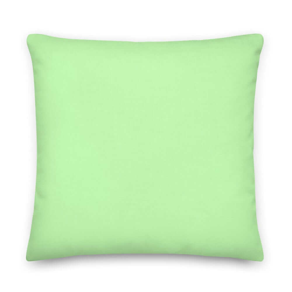 Menthol Mint Green Decorative Throw Pillow | Cool Spa Decor, Throw Pillows, $ 61.50, A Moment Of Now™