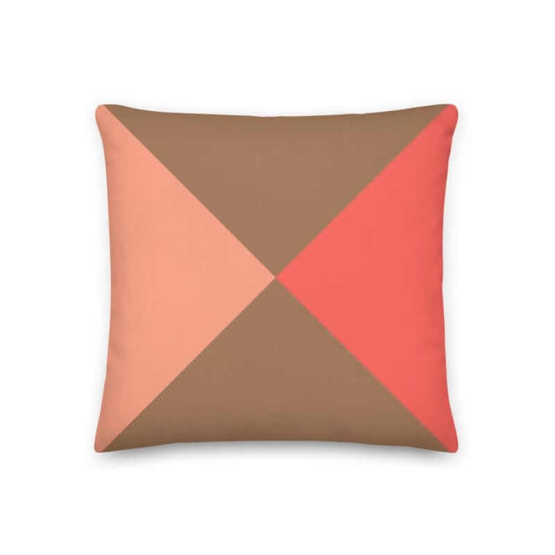 Misty Geometry Decorative Throw Pillow Accent Cushion, Throw Pillows, $ 64.50, A Moment Of Now™