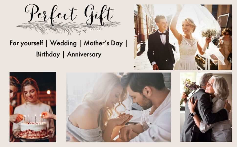 Moissanite Women's Round Solitaire Engagement Wedding Promise Bridal Rings, Rings, $ 150.00, A Moment Of Now™