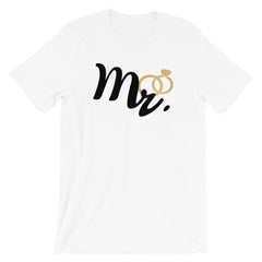 Mr. Husband & Rings Newlywed Honey Moon Short-Sleeve Unisex T-Shirt Clothing T-shirts A Moment Of Now Women’s Boutique Clothing Online Lifestyle Store
