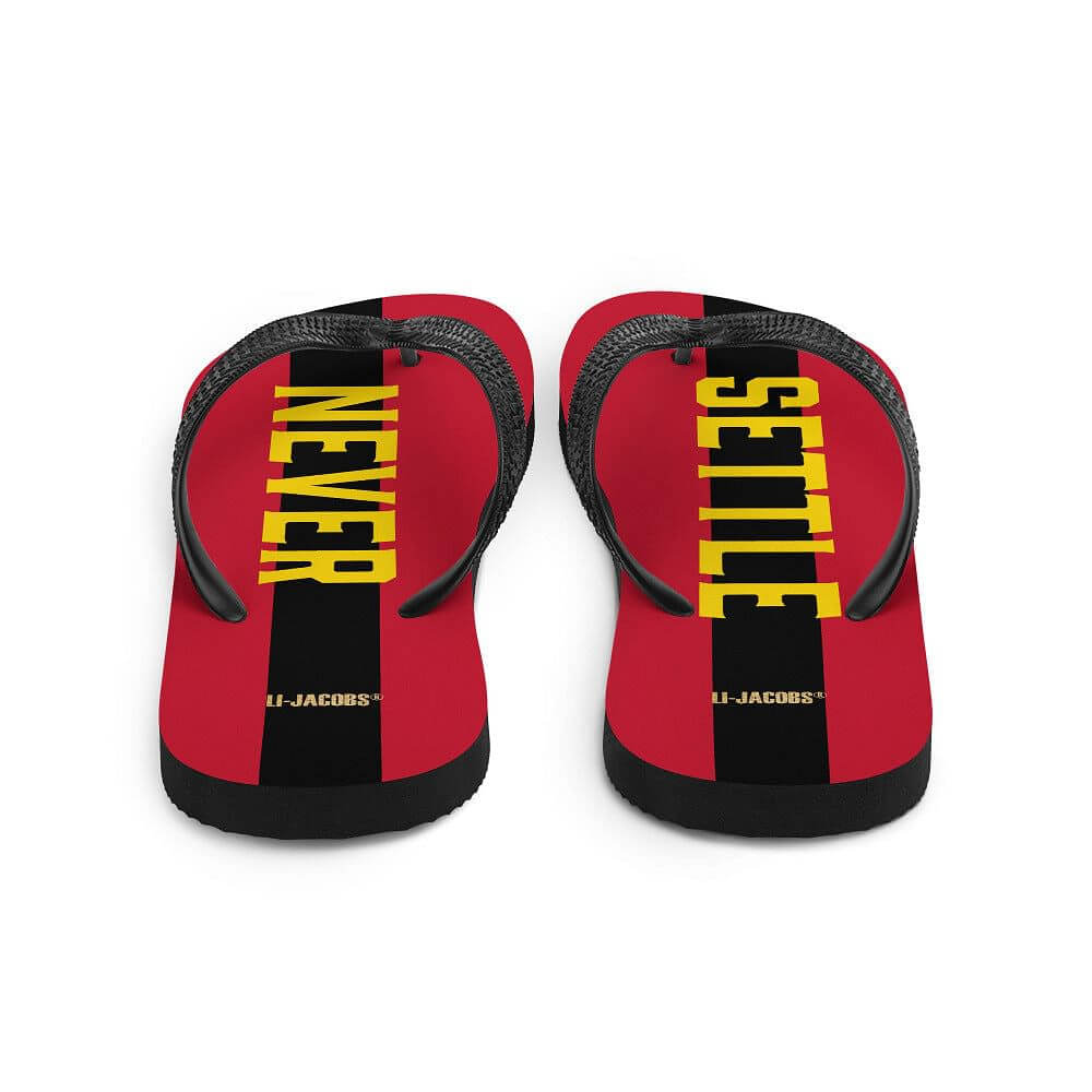 Never Settle Statement Flip-Flops, Flip Flops, $ 30.72, A Moment Of Now™