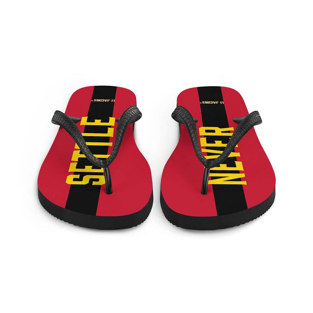 Never Settle Statement Flip-Flops, Flip Flops, $ 30.72, A Moment Of Now™