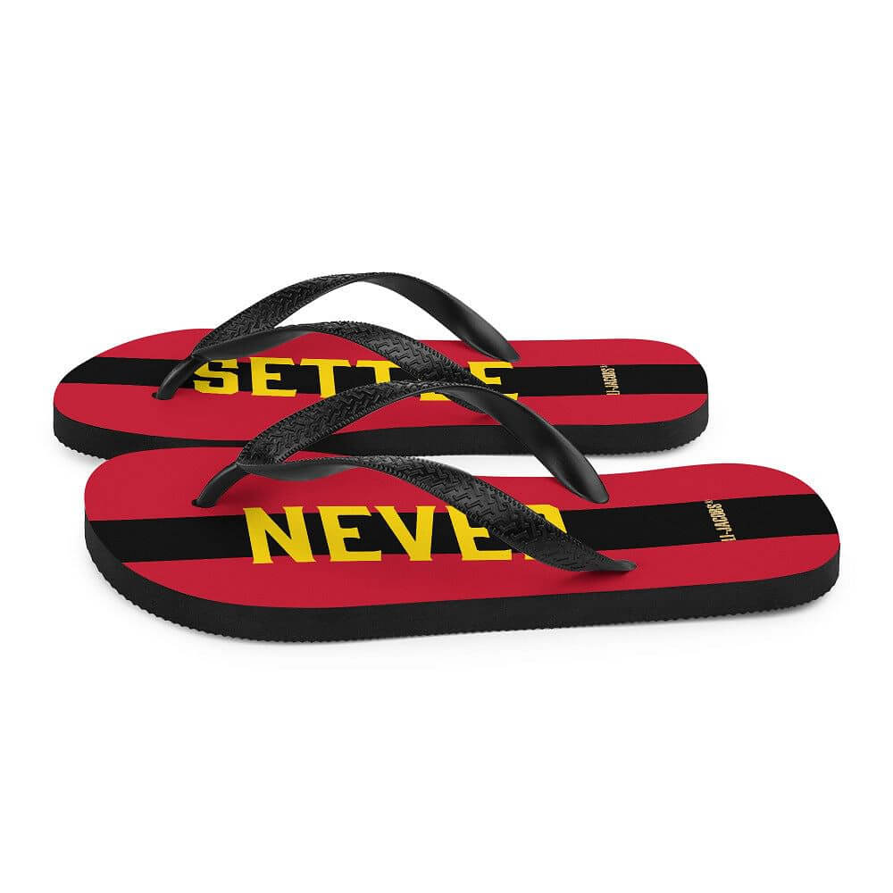 Never Settle Statement Flip-Flops, Flip Flops, $ 30.72, A Moment Of Now™