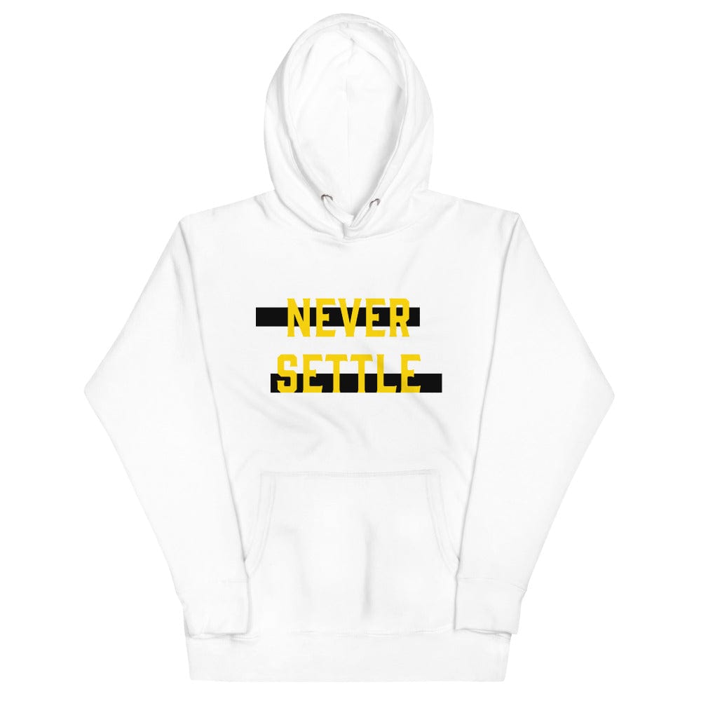 Never Settle Statement Unisex Hoodie Hoodie A Moment Of Now Women’s Boutique Clothing Online Lifestyle Store