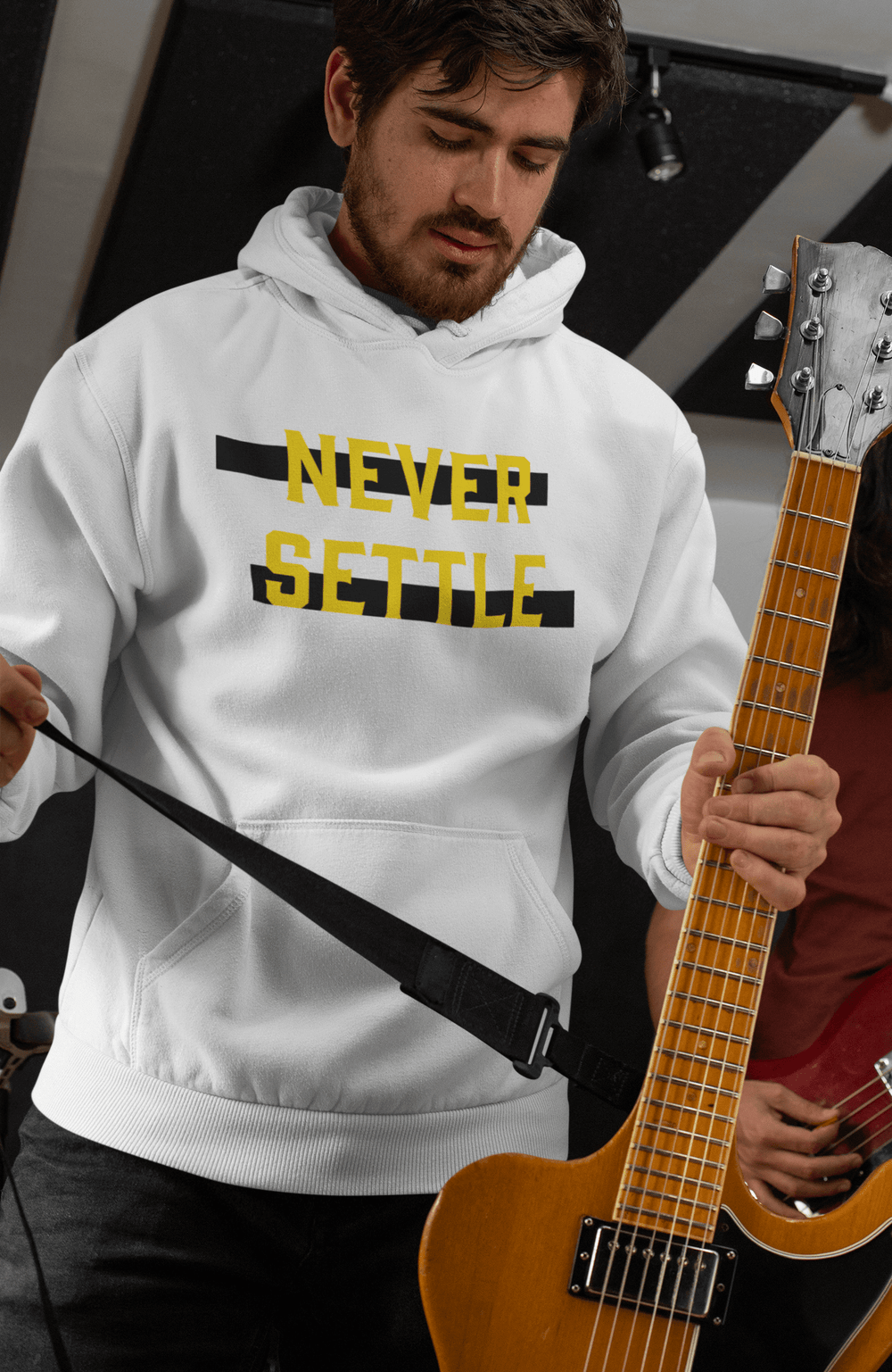 Never Settle Statement Unisex Hoodie, Hoodie, $ 46.49, A Moment Of Now™