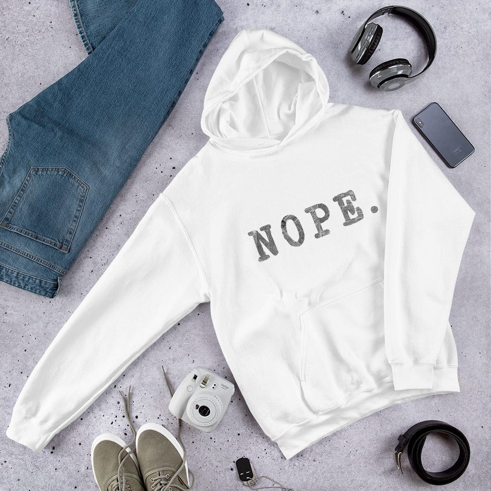 Nope. Unisex Hoodie, A Moment Of Now, $ 41.24