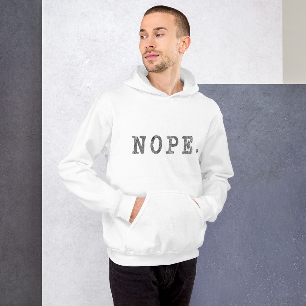 Nope. Unisex Hoodie, A Moment Of Now, $ 41.24