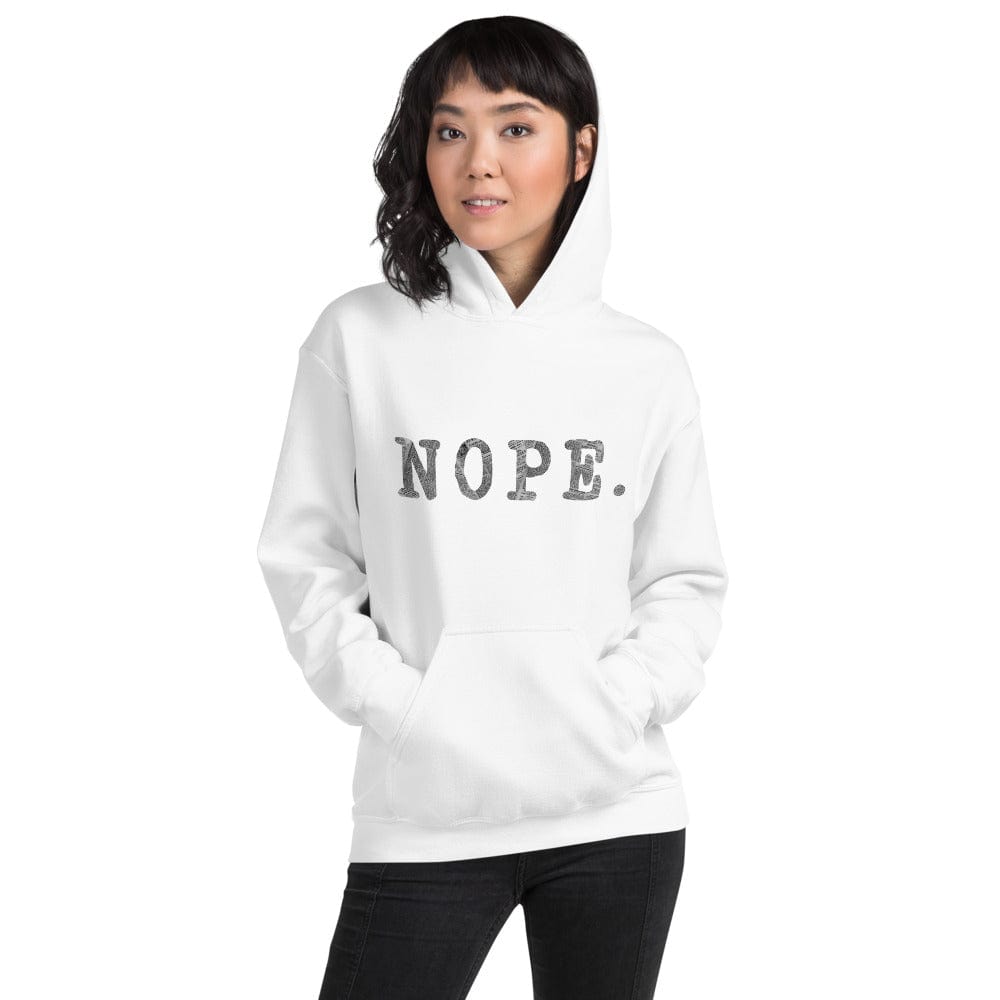 Nope. Unisex Hoodie, A Moment Of Now, $ 41.24