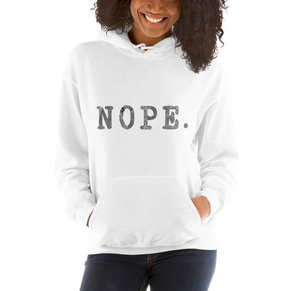 Nope. Unisex Hoodie, A Moment Of Now, $ 41.24