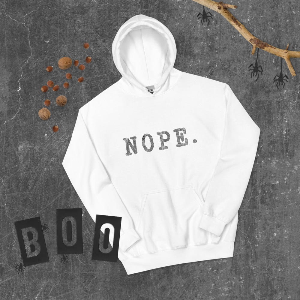 Nope. Unisex Hoodie, A Moment Of Now, $ 41.24