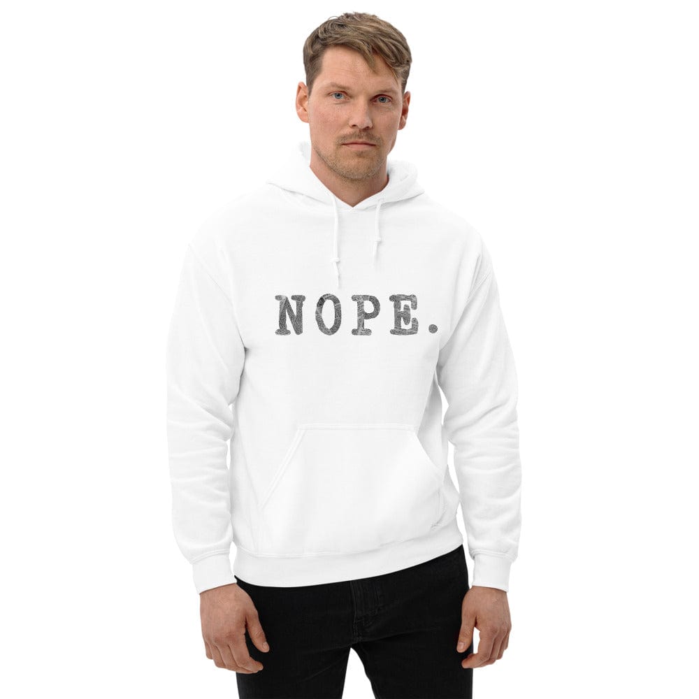 Nope. Unisex Hoodie, A Moment Of Now, $ 41.24