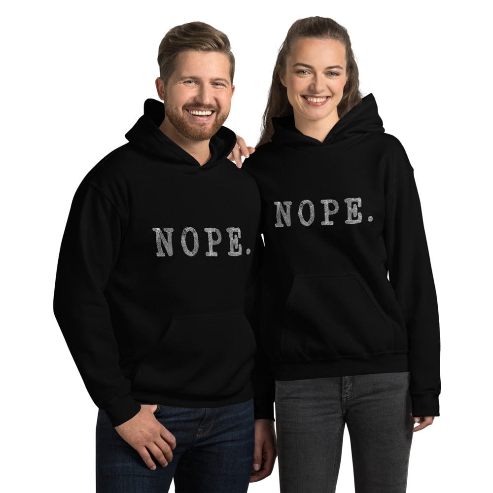 Nope. Unisex Hoodie, A Moment Of Now, $ 41.24