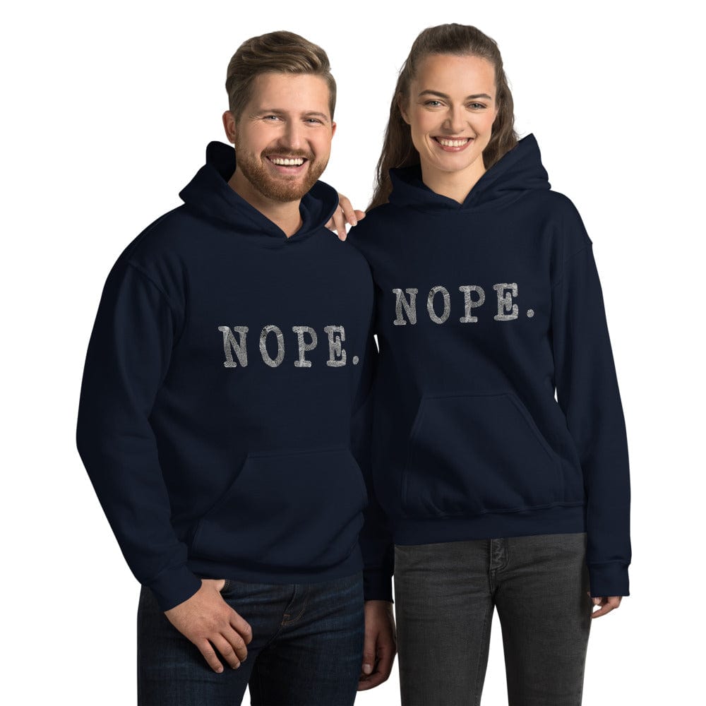 Nope. Unisex Hoodie, A Moment Of Now, $ 41.24