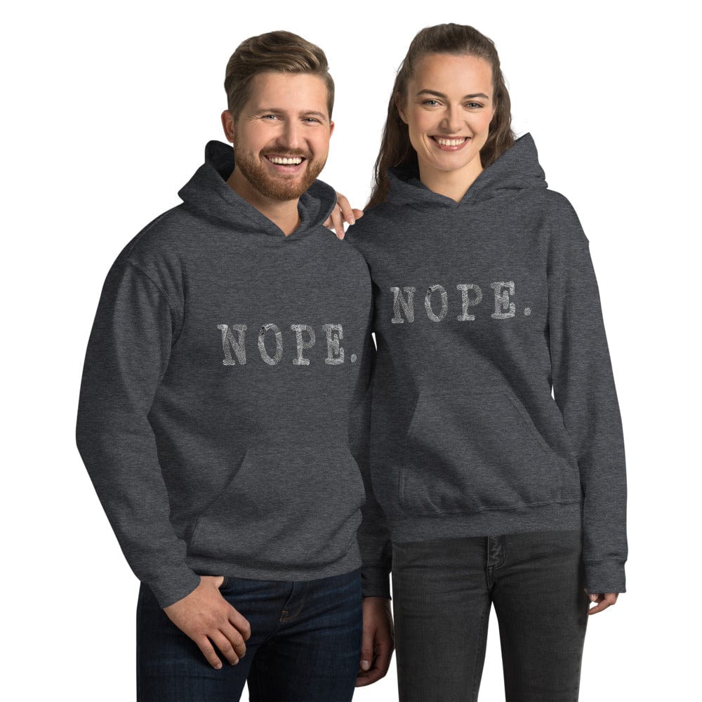 Nope. Unisex Hoodie, A Moment Of Now, $ 41.24