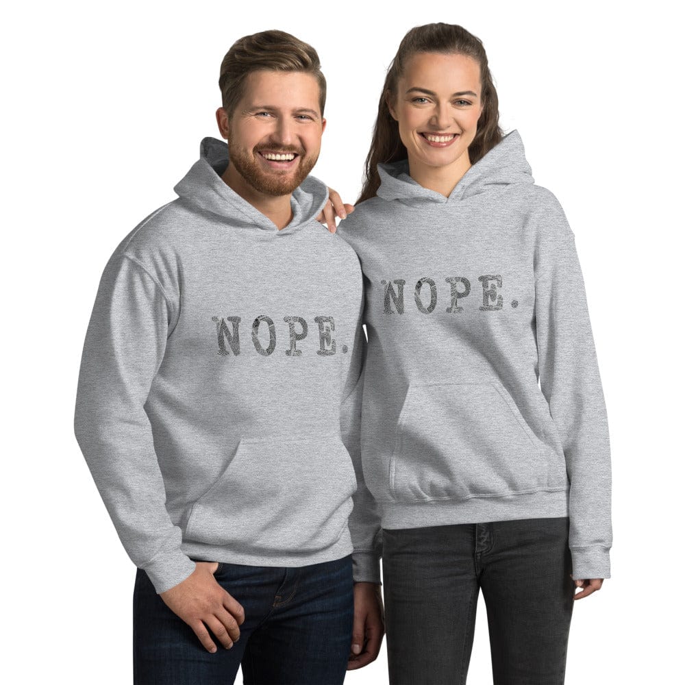 Nope. Unisex Hoodie, A Moment Of Now, $ 41.24