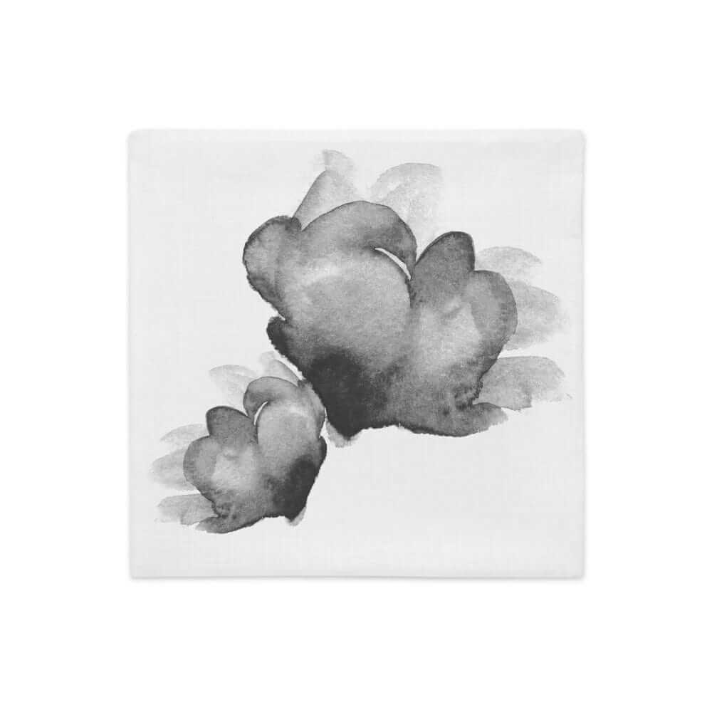 Nordic Black Floral Decorative Lumbar Pillow Case, Pillow Case, $ 58.00, A Moment Of Now™