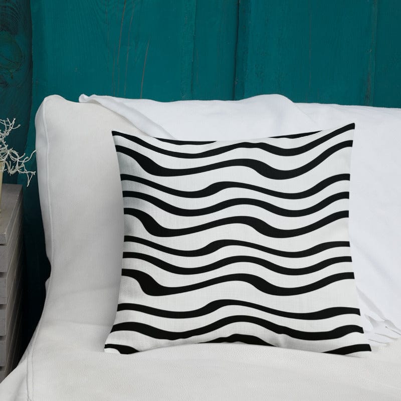 Shop Nordic Wavy Pattern Pillow Accent Cushion, Pillows, USA Boutique