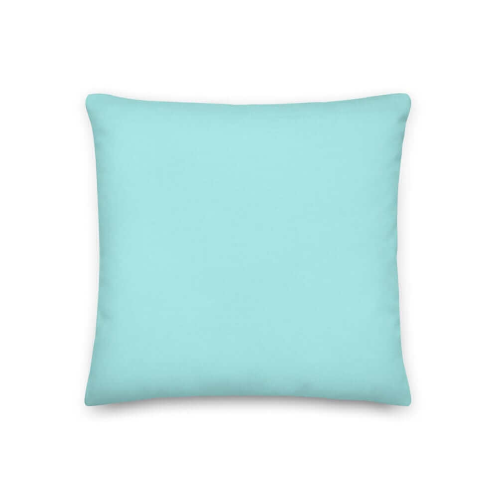 Pale Blue Decorative Pillow | Soft Coastal Calming Decor, Throw Pillows, $ 61.50, A Moment Of Now™