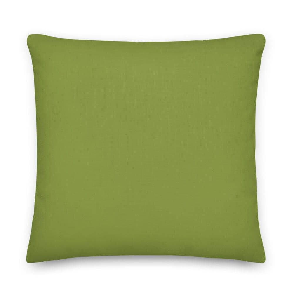 Palm Leaf Green Decorative Throw Pillow | Tropical Botanical Decor, Throw Pillows, $ 71.50, A Moment Of Now™