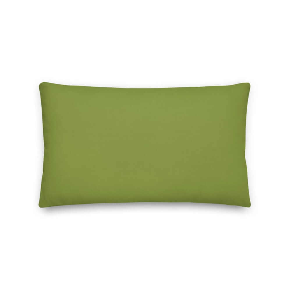 Palm Leaf Green Decorative Throw Pillow | Tropical Botanical Decor, Throw Pillows, $ 61.50, A Moment Of Now™