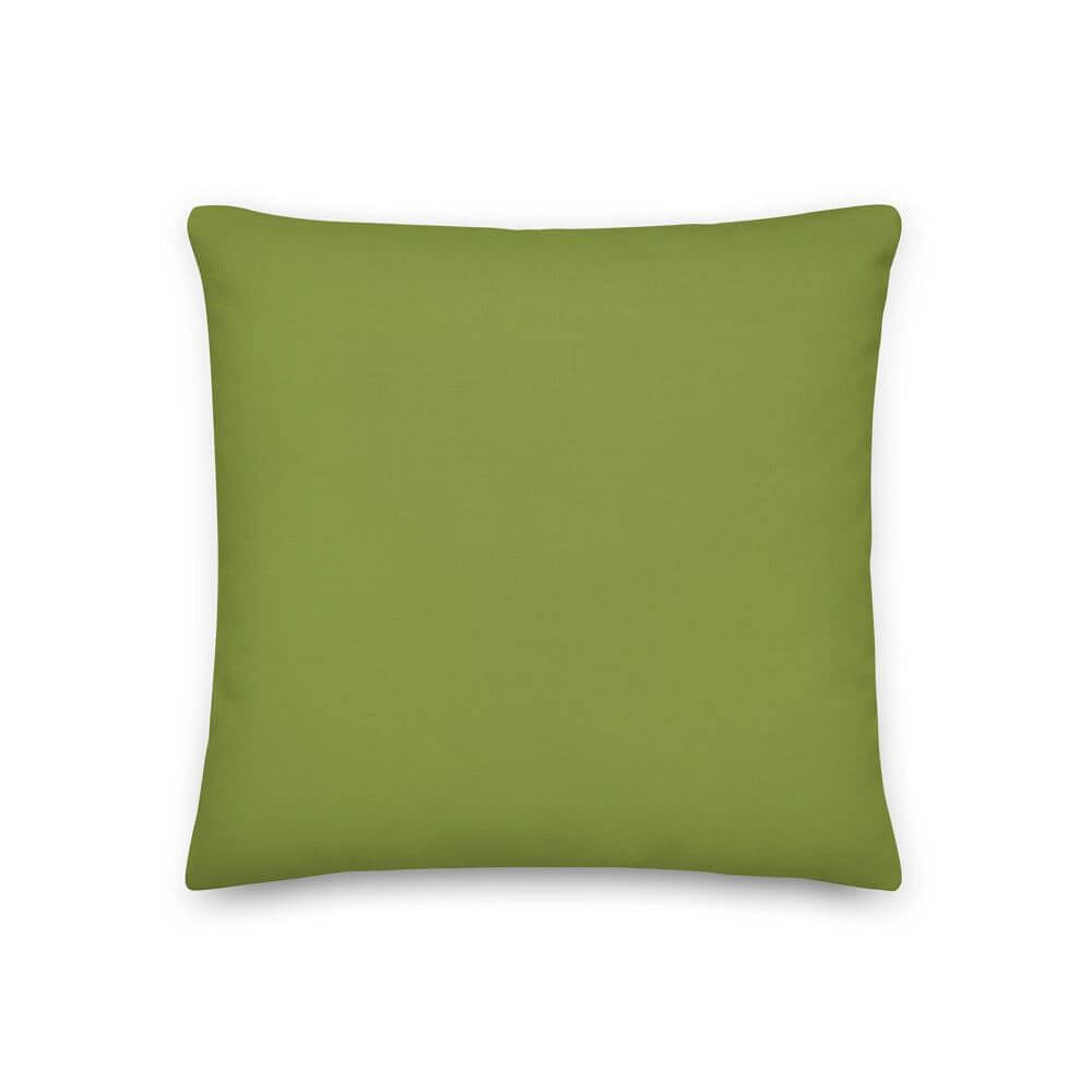 Palm Leaf Green Decorative Throw Pillow | Tropical Botanical Decor, Throw Pillows, $ 64.50, A Moment Of Now™
