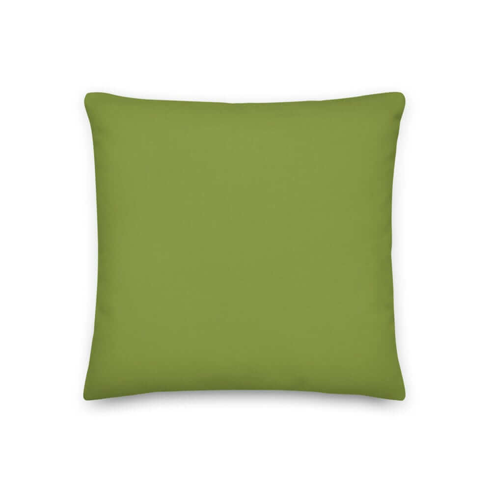 Palm Leaf Green Decorative Throw Pillow | Tropical Botanical Decor, Throw Pillows, $ 61.50, A Moment Of Now™