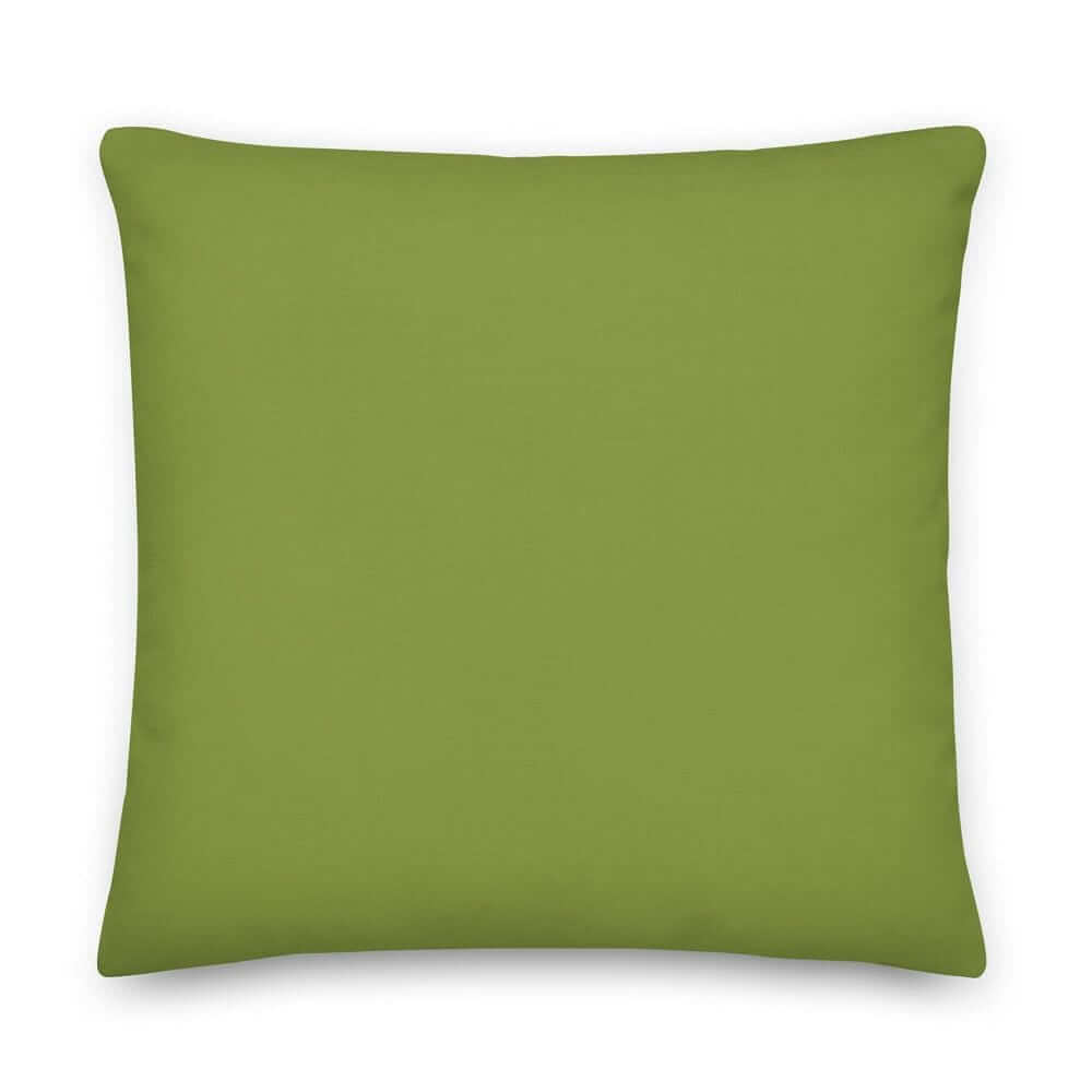 Palm Leaf Green Decorative Throw Pillow | Tropical Botanical Decor, Throw Pillows, $ 61.50, A Moment Of Now™