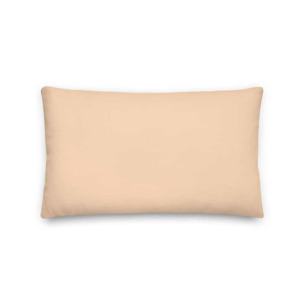 Peach Puff Premium Pillow | Soft Pastel Spring Decor, Throw Pillows, $ 61.50, A Moment Of Now™