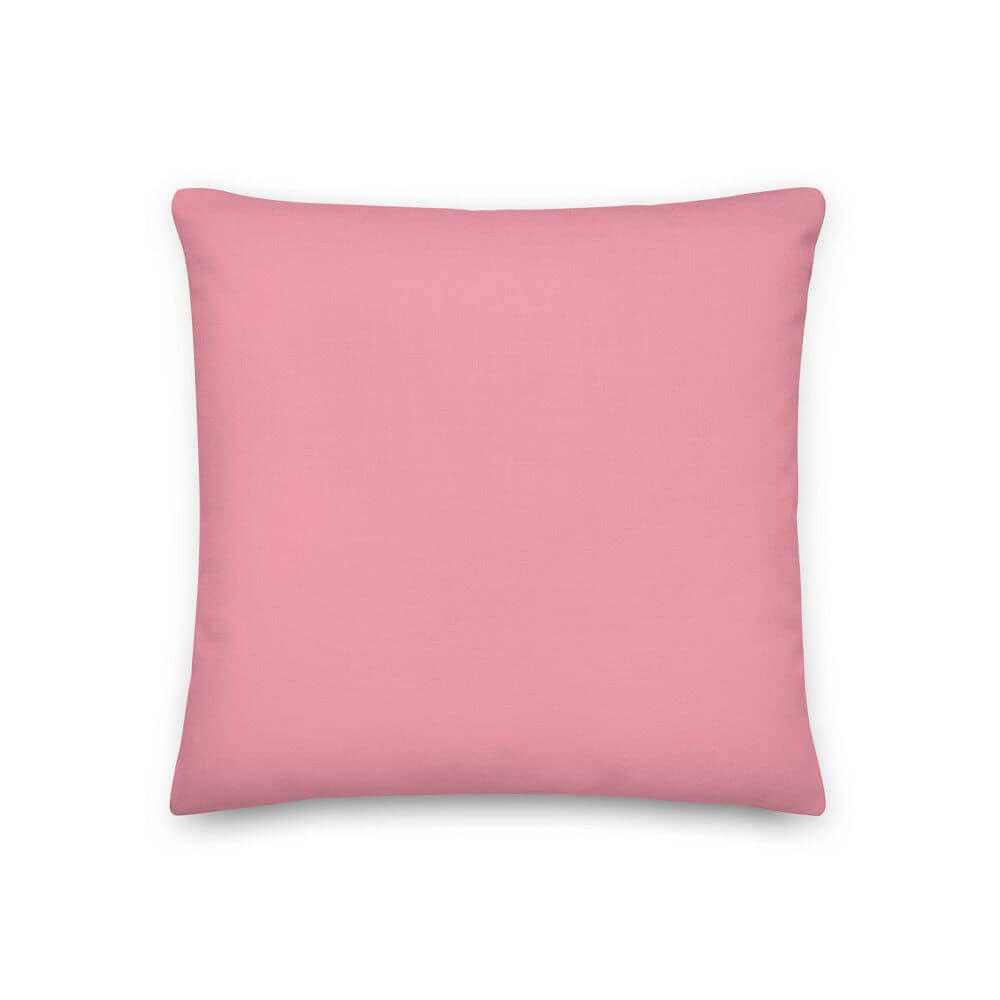 Pink Decorative Throw Pillow Accent Cushion | Vibrant Feminine Decor, Throw Pillows, $ 61.50, A Moment Of Now™