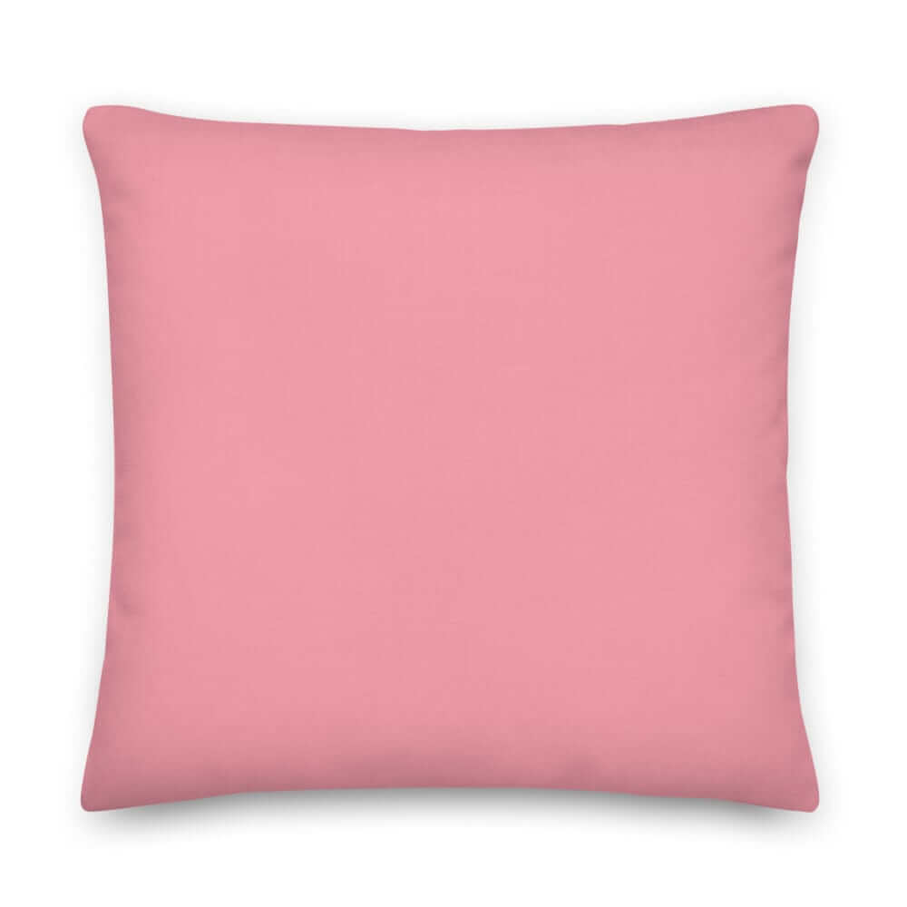 Pink Decorative Throw Pillow Accent Cushion | Vibrant Feminine Decor, Throw Pillows, $ 61.50, A Moment Of Now™