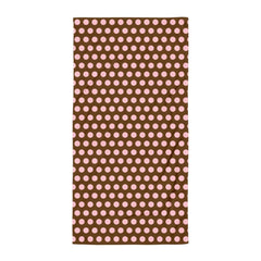 Pink on Brown Polka Dots Beach Bath Towel Towel A Moment Of Now Women’s Boutique Clothing Online Lifestyle Store