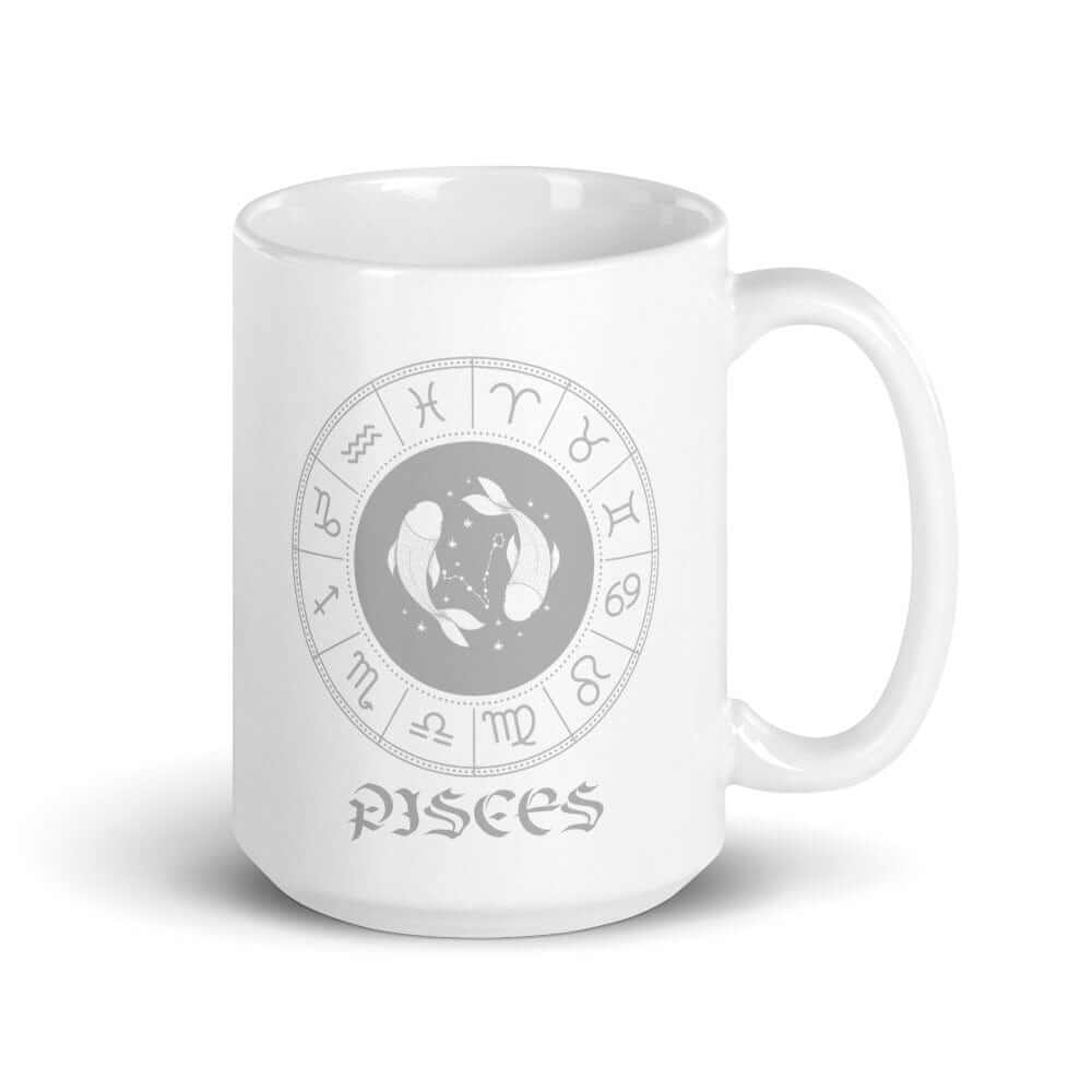 Shop Pisces Birthday Birth Zodiac Sign Coffee Tea Cup Mug, Mugs, USA Boutique