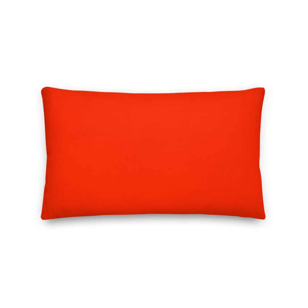 Race Car Red Premium Decorative Pillow | Bold Sports Decor, Throw Pillows, $ 61.50, A Moment Of Now™