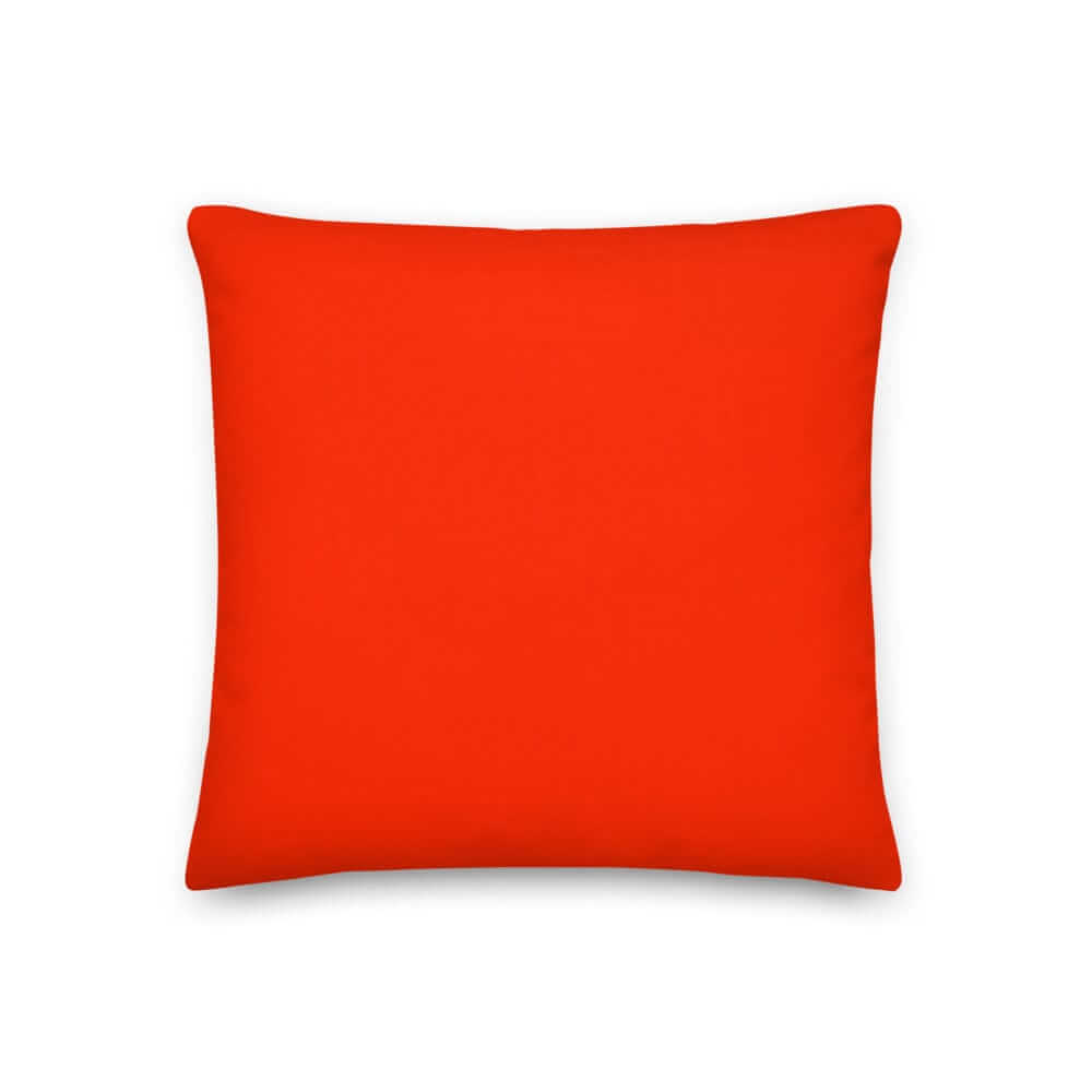 Race Car Red Premium Decorative Throw Pillow Cushion, Pillow, $ 64.50, A Moment Of Now™