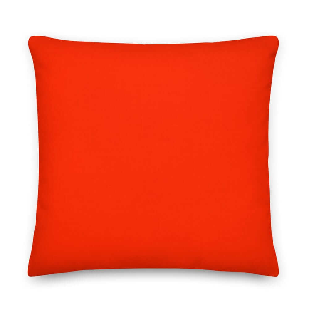 Race Car Red Premium Decorative Pillow | Bold Sports Decor, Throw Pillows, $ 61.50, A Moment Of Now™
