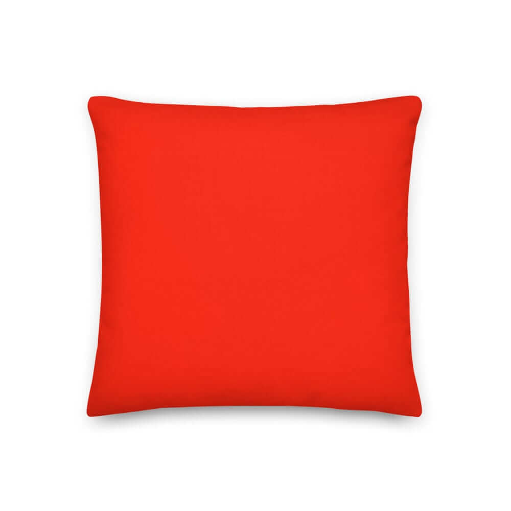 Red (RYB) Premium Decorative Throw Pillow | Classic Bold Decor, Throw Pillows, $ 64.50, A Moment Of Now™
