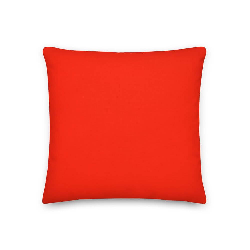 Red (RYB) Premium Decorative Throw Pillow | Classic Bold Decor, Throw Pillows, $ 61.50, A Moment Of Now™