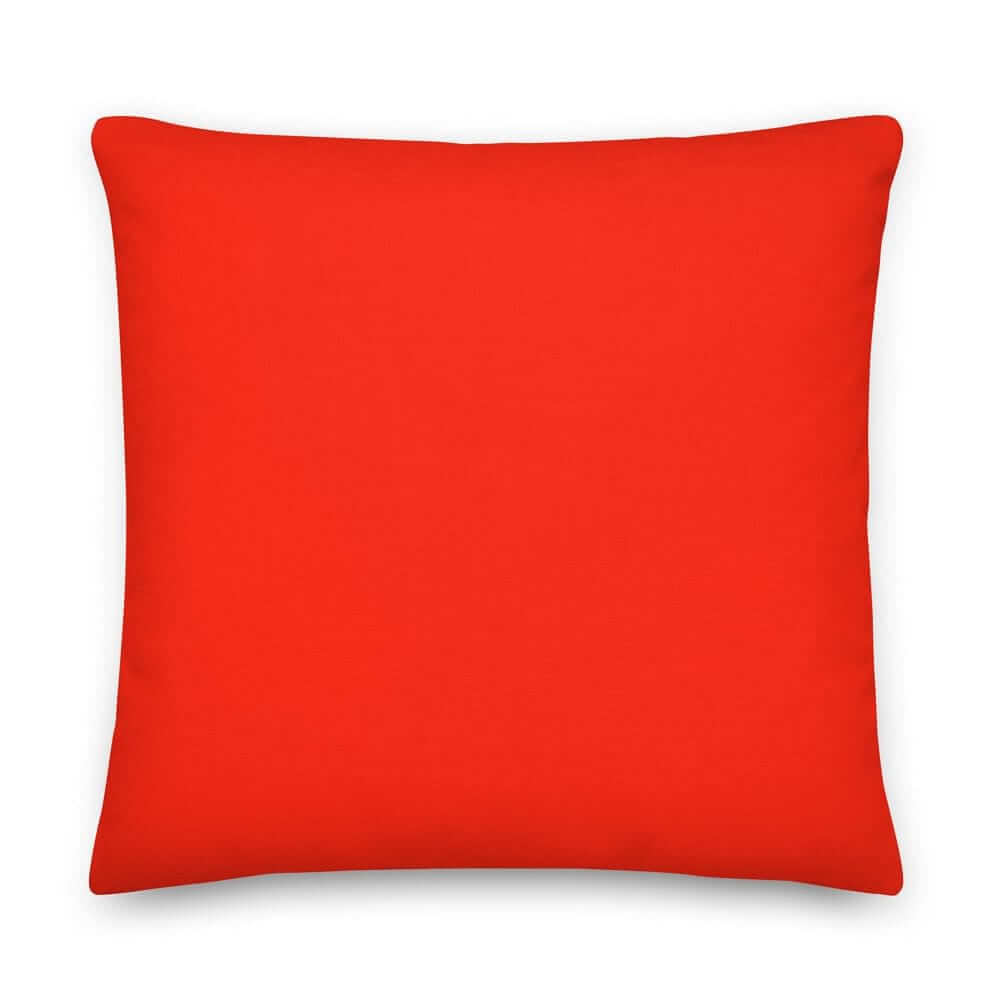 Red (RYB) Premium Decorative Throw Pillow | Classic Bold Decor, Throw Pillows, $ 61.50, A Moment Of Now™