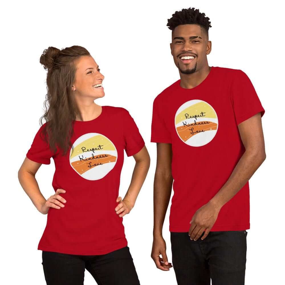 Respect Kindness Love Self Love Short-Sleeve Unisex T-Shirt, Clothing T-shirts, $ 39.00, A Moment Of Now™
